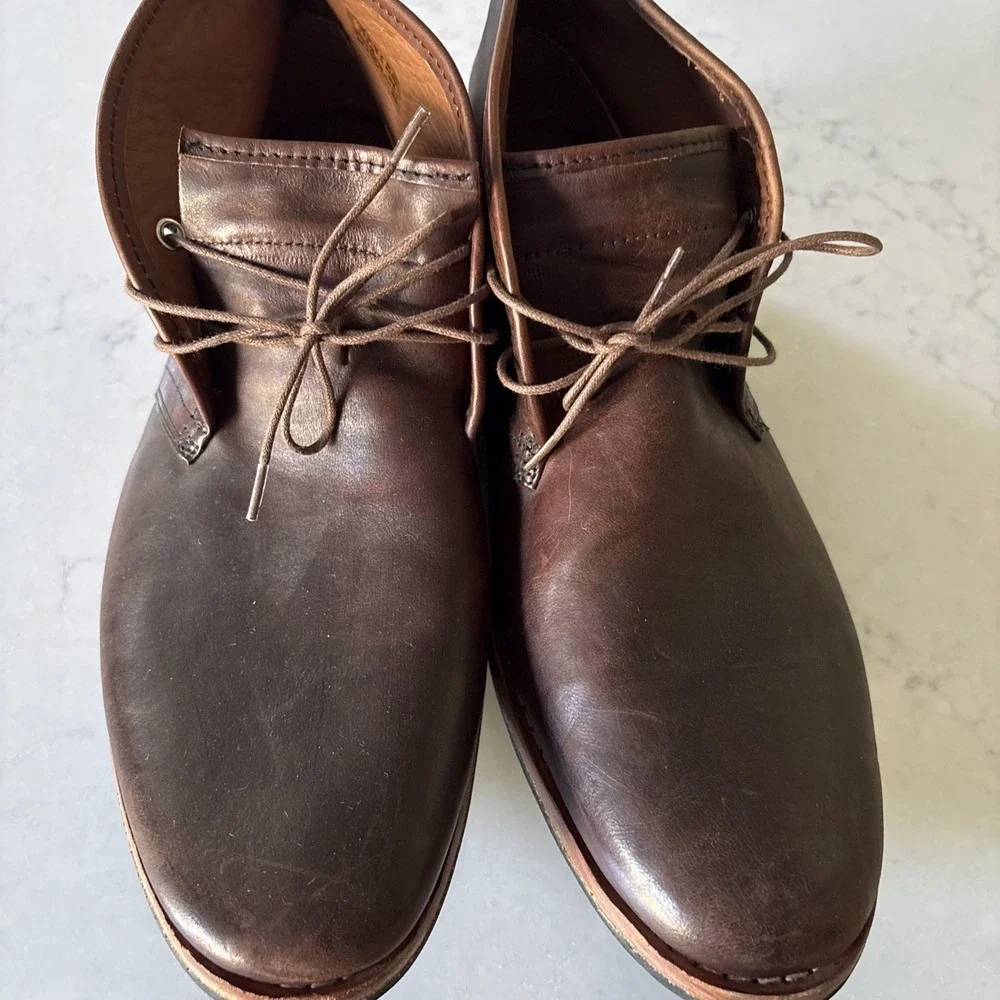 Timberland Boot Co Wodehouse Lost History Chukka Boots Brown Leather Men's 12